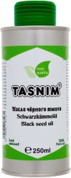 Масло черного тмина TASNIM первого холодного отжима из ЭФИОПСКИХ семян из Австрии в ж/б 250 мл